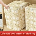 thumbnail image 1 of BCZHQQ 100L Moving Bags,Moving Supplies,Moving Boxes,College Packing Storage Boxes with Lids Alternative,Heavy Duty Dorm Organizer Tote,Extra Large,Sturdy Handles,Zipper,Summer Clearance, 1 of 3