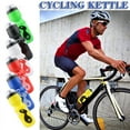 thumbnail image 1 of BCZHQQ 680ml Outdoor Cycling Sports Water Bottle - Durable BPA-Free Plastic, Non-Toxic Frosted Finish with Flip Top Dust Cap, Perfect Hydration Companion,Summer Saving Clearance, 1 of 5