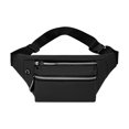 thumbnail image 1 of BCZHQQ Fashionable Unisex Waist Bag - Large Capacity Nylon and Spandex Messenger Bag for Men and Women,Multi-functional Travel Accessory with Water-Repellent Fabric, 1 of 3