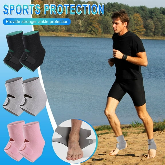 BCZHQQ Kids Ankle Brace Set Foot Support Stabilizer Wraps Protector Guard Knitted Ankle Sleeve Sock Support Ankle Support Pink Ankle Brace for Kids Ankle Compression Socks for Injury Prevention