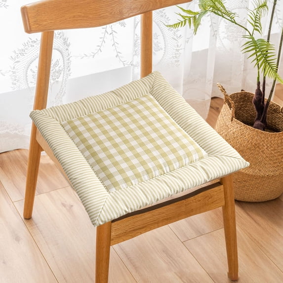 BCZHQQ Non-Slip Rocking Chair Cushion Thick,Includes Seat Pad & Back Pillow with Ties for Indoor Living Room Rocker,16x16 Inches