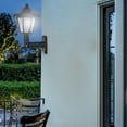 thumbnail image 1 of BCZHQQ Outdoor Wall Lantern,Exterior Waterproof Wall Sconce Light Fixtures,Black Front Door Wall Lighting with Clear Beveled Glass Shade,Retro hexagonal wall lamp,Summer Clearance, 1 of 9