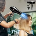 thumbnail image 1 of BCZHQQ Powerful Fast Drying Ionic Hair Dryer,Electric Hair Dryer with Attachments and Ionic Hair Dryer with Blue Light,Constant Temperature Protection,Portable Hair Dryer for Travel, 1 of 6