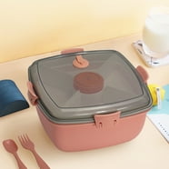 Loobuu 68 OZ to Go Salad Container Lunch Container, BPA-Free, 3