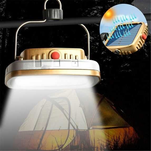 BCZHQQ Solar Lantern Camping,Collapsible Solar Camping Light Rechargable,LED Portable USB Solar Lamp Waterproof lights for Backpacking Gear,Emergency Charger for Phone,Tent,Power Outage,Hiking