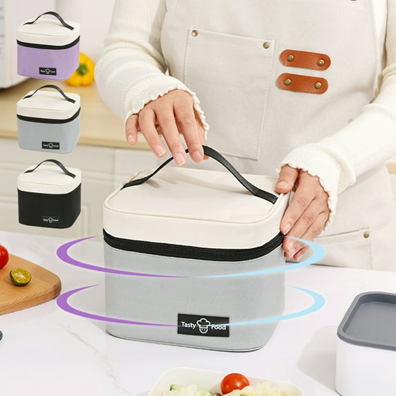 BCZHQQ Stylish Insulated Lunch Bag - Reusable Tote for Women & Men - Leakproof Lunch Box Perfect for Work,Office,Picnics,or Travel Adventures,Summer Saving Clearance