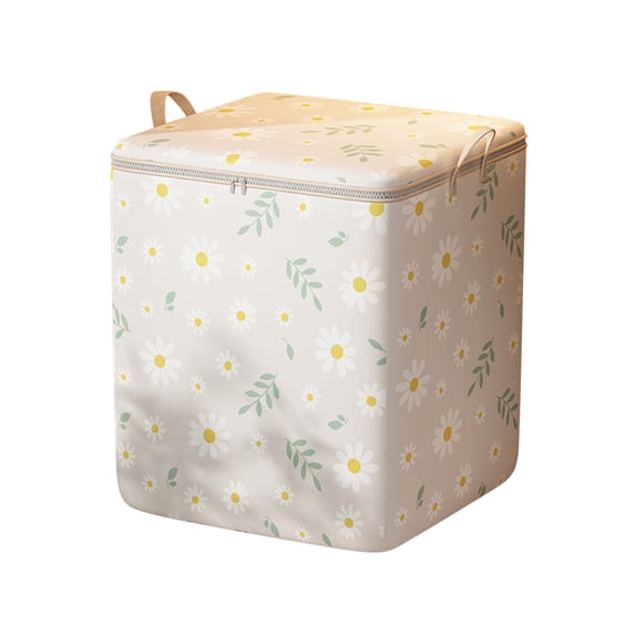 BCZHQQ Totes Clothes Storage,Foldable Blanket Storage Bags,Storage Containers for Organizing Bedroom,Closet,Clothing,Comforter,Organization and Storage with Lids and Handle