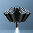 thumbnail image 1 of BCZHQQ Windproof Umbrella Travel,Umbrella Easy Compact Folding Reverse,Windproof Umbrella Reverse Umbrella with Reflective Stripe,Umbrella in Rain and Sun for Women and Men, 1 of 6