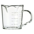 thumbnail image 1 of BCnmviku 1 Pack Espresso Shot Glass 3-Ounce Triple Pitcher Barista Double Spouts With Pouring Handle, 1 of 9