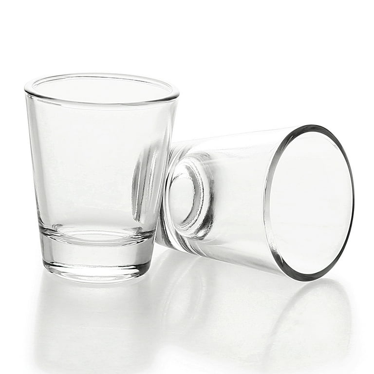 Cocktail Glasses/Liquor Glasses/2oz Heavy Base Shot Glasses Sets of 2/Heart  Shaped Clear Shot Glass/Tequila Shots/Square Shot Glasses/Espresso Shot  Glass 