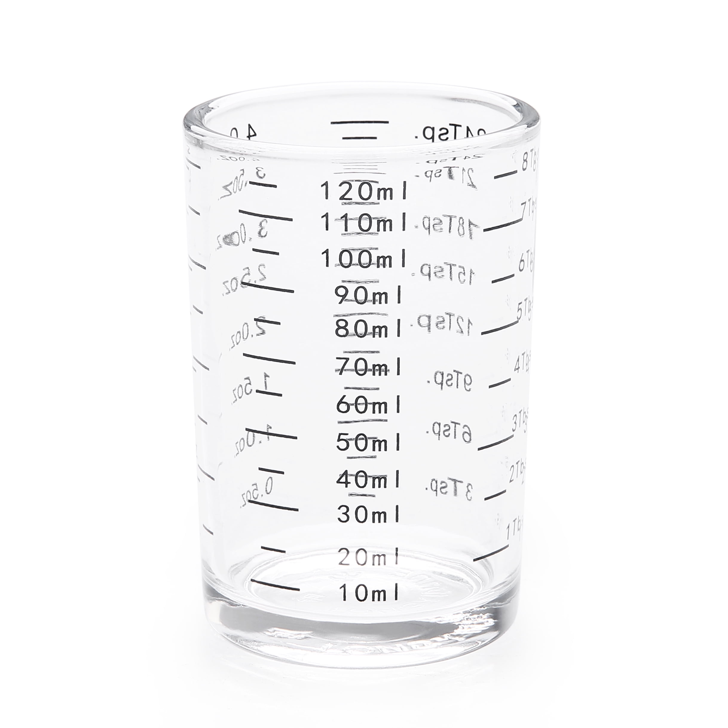 Kitchen Craft Glass Measuring Cup - ml, Grams, Cups, Shots, fl oz