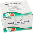 thumbnail image 1 of Embecta (Formerly BD) Alcohol Prep Pads, 70% Strength Isopropyl Alcohol, Box of 100 Individual Packets, 1 of 5