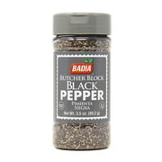 Badia Black Pepper Butcher Block, 3.5 oz Bottle