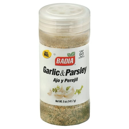 Badia Garlic Powder with Parsley, 5 oz Bottle