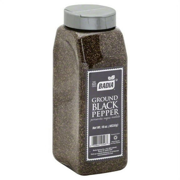 Badia Ground Black Pepper, 8 oz