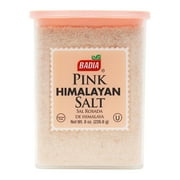 Badia Pink Himalayan Salt, 8 oz Bottle