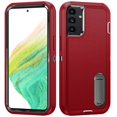 thumbnail image 1 of BD Tough Rugged Cover Designed for Samsung Galaxy A54 5G Phone Case [Impact Resistant Hybrid Protector] [Built-in Stand] Case for Samsung Galaxy A54 5G Case - Red, 1 of 4