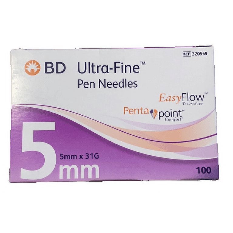 BD Ultra Fine Pen Need-les 5mm x 31G 