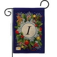 thumbnail image 1 of BD-WT-G-130087-IP-DB-D-US12-BD 13 x 18.5 in. Winter I Initial Burlap Wonderland Impressions Decorative Vertical Double Sided Garden Flag, 1 of 1