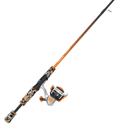 Zebco Bill Dance Spinning Reel & Fishing Rod Combo, 5-Foot, 2-Piece Rod, Size 20 Reel, 6-Pound Line