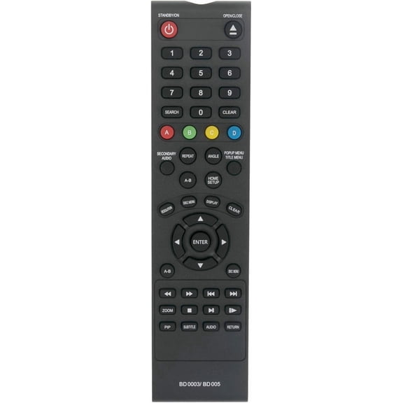 BD003 BD0003 BD005 Replaced Remote fit for Insignia Blu-ray Disc Player NS-BRDV