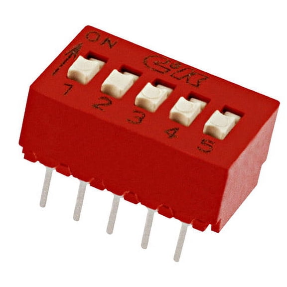 BD05   SWITCH SLIDE DIP SPST 100MA 5V
