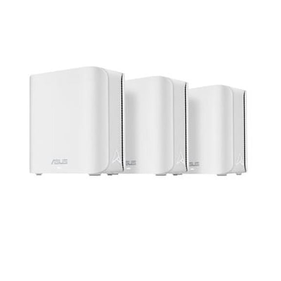 Asus ZenWiFi BD5(W-3-PK) BE5000 Wi-Fi 7 Mesh Ethernet Wireless Router - 5000 Mbps, 6800 sq.ft (3pk) - 2.40 GHz ISM Band - 5 GHz UNII Band - 4x Antenna