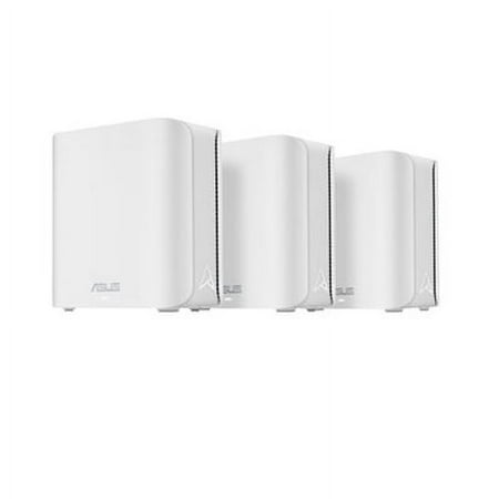 ASUS - ZenWiFi BE5000 Dual-Band Mesh Wi-Fi 7 System (3-Pack) - White