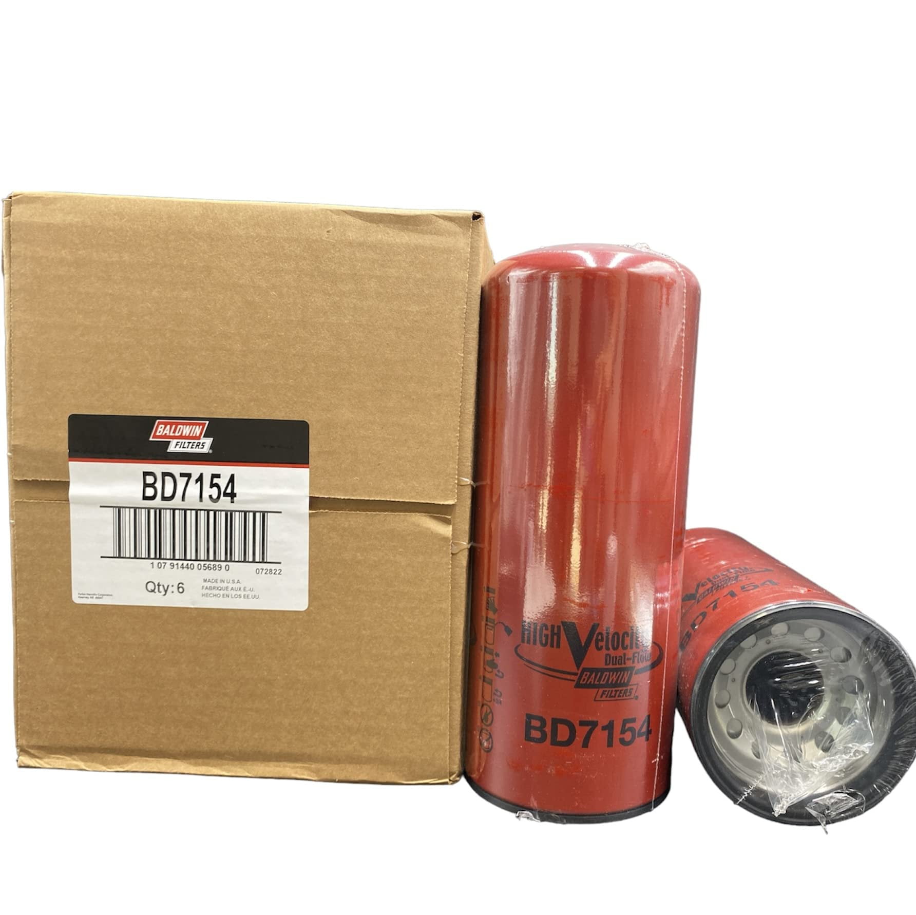 BD7154 Oil Filter Replace 3406809, 84746XD Pack of 6 - Walmart.com