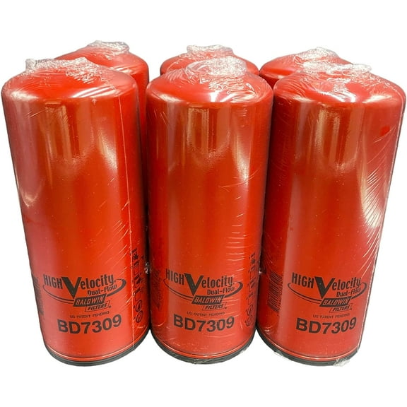 BD7309   Filter Replace Cummins 3401544, LF9009 (Pack Of 6)