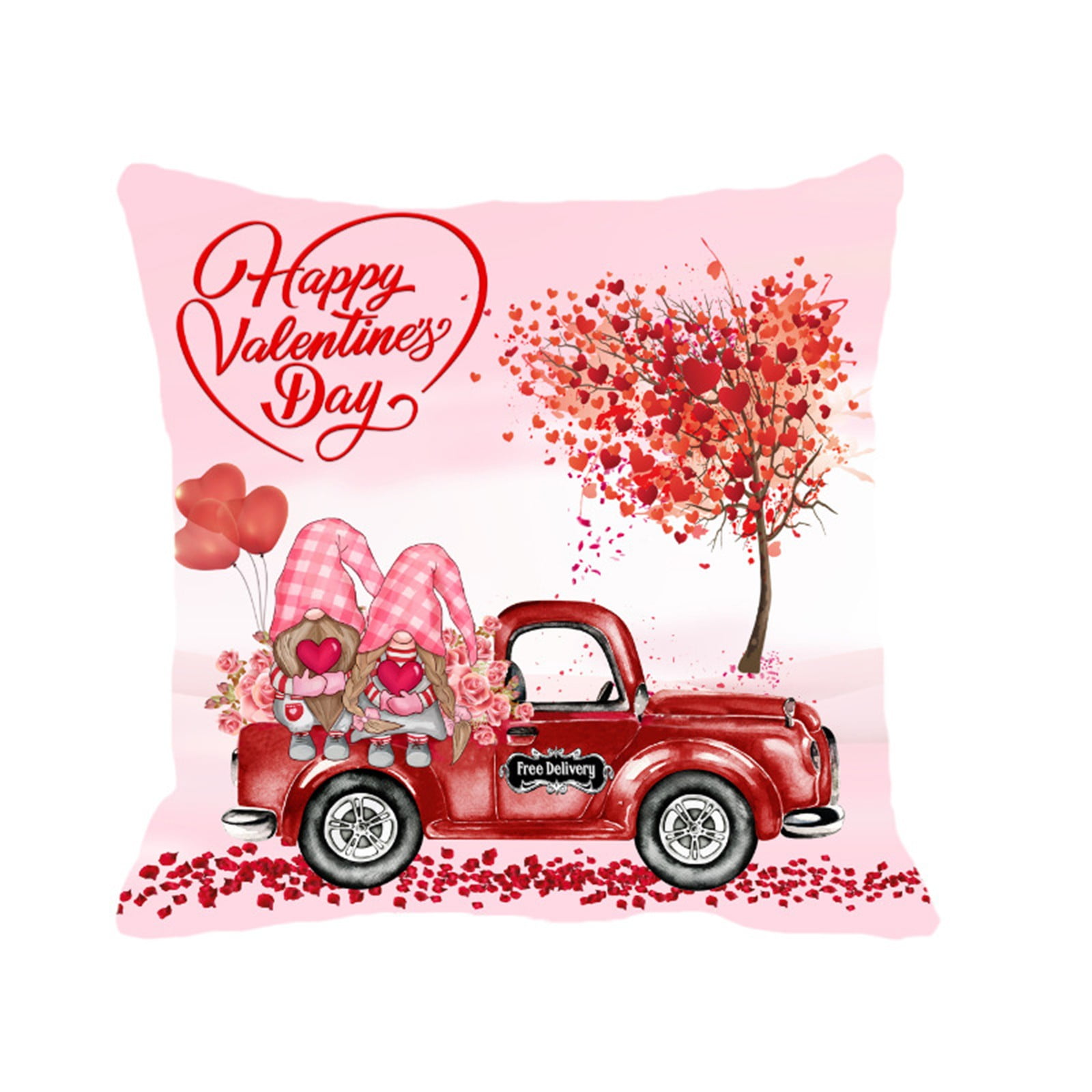 BDDVIQNN Pillow Case Home Textile Valentine's Day Pillow Couples Sofa