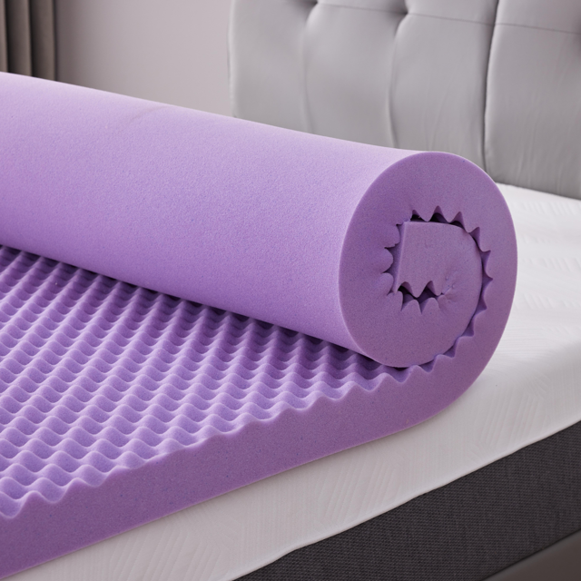 BDEUS 2 inch Gel Cooling Memory Foam Mattress Topper, Memory Foam Egg