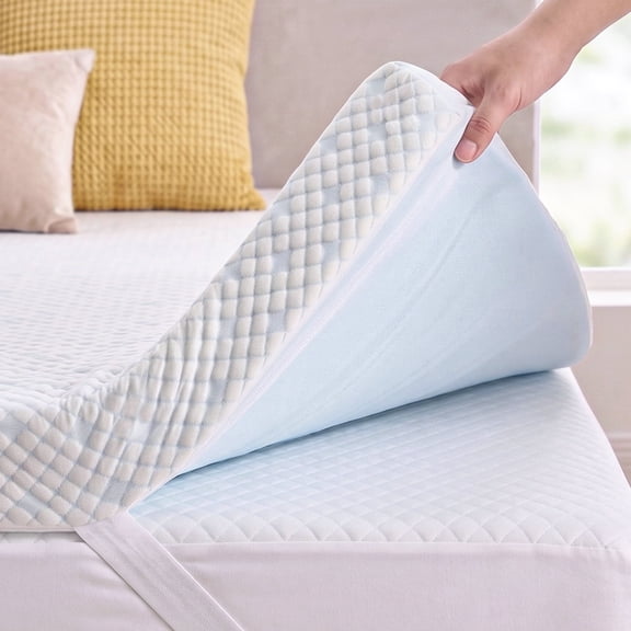 BDEUS 2 Inch Gel Memory Foam Mattress Topper, With Removable Soft Bamboo Cover,Cool Gel Infused Foam Bed Topper, Pressure Relief , Full Size