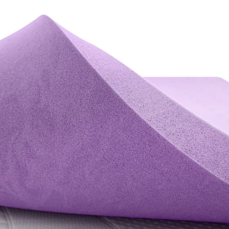 BDEUS 2" Mattress Topper, Gel Memory Foam Bed Topper for Pressure Relief, Twin Size