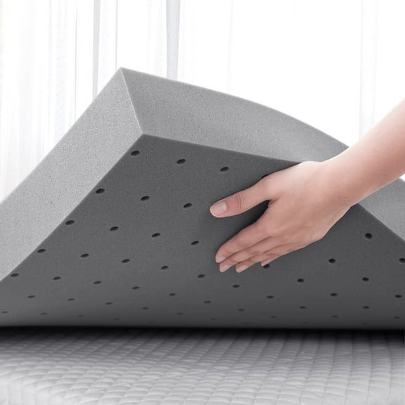 BDEUS 3 Inch Mattress Topper, Cooling Gel Memory Foam Mattress Topper, Bed Topper, Soft, Full Size