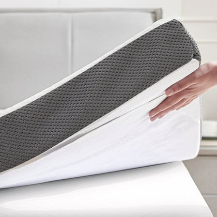 BDEUS Gel Memory Foam 2 Inch Mattress Topper Twin Size Bed Topper with Breathable Removable Cover