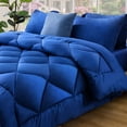 thumbnail image 1 of BDEUS Queen Comforter Set 5 Pieces,Comforter Set,Bed in a Bag, Bedding Set with Comforter,Fitted Sheet,Flat Sheet,Pillowcase, All Season, 1 of 12