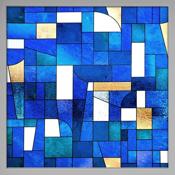 BDF 3ABST 3ABSTract Stained Glass Window Film 36in X 65ft (26 patterns)
