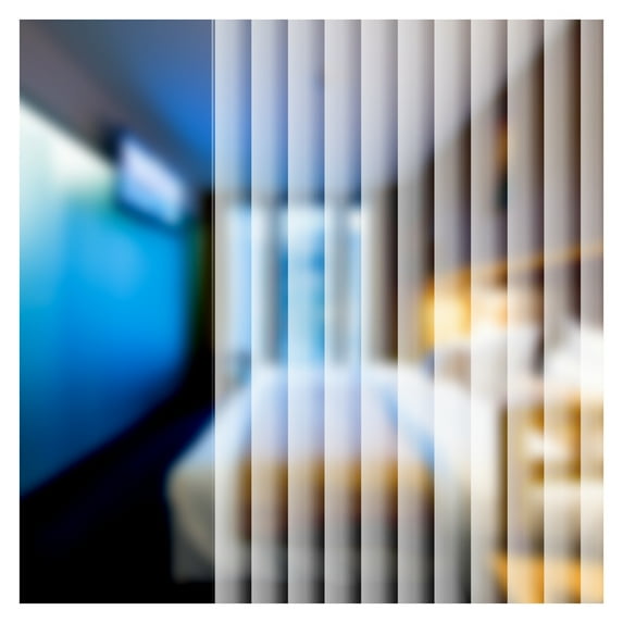 BDF 4CD Curtain Dot Decorative Window Film 25in X 7ft