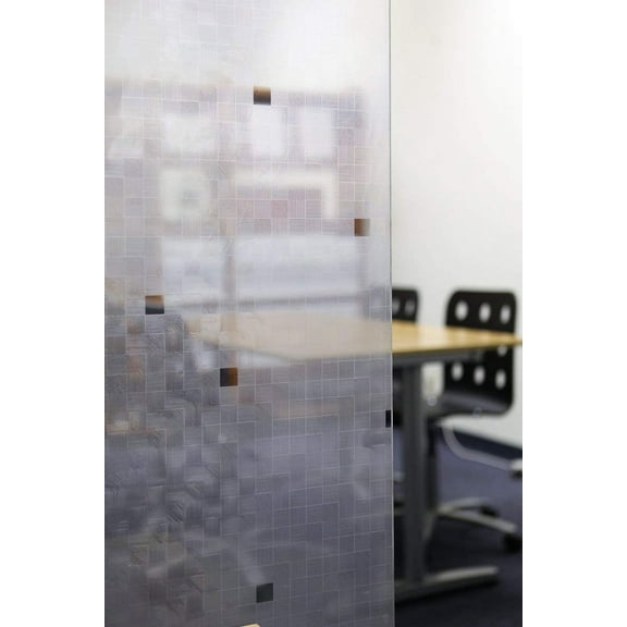 BDF 4ERL Erratic Line Etched Glass Decorative Window Film 36in X 7ft