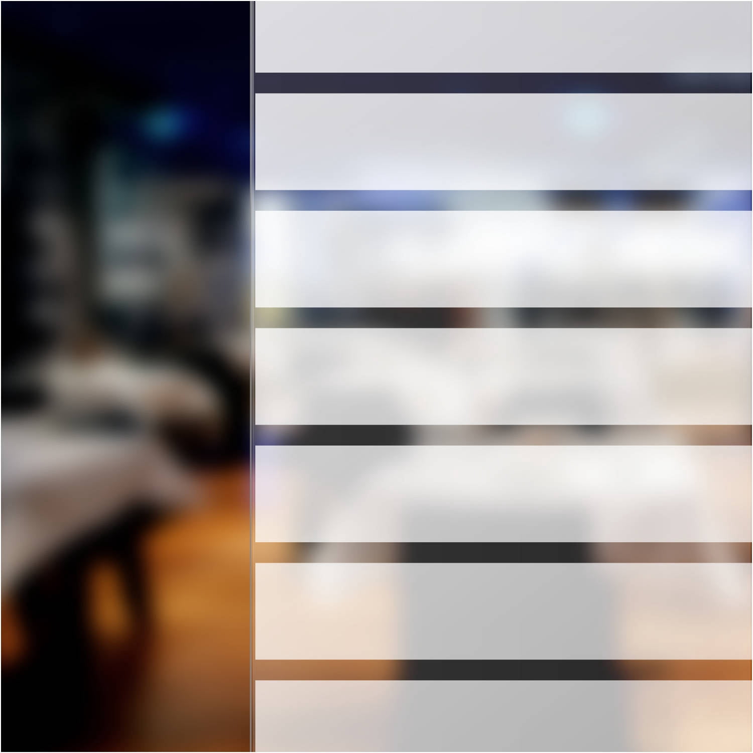 BDF BLP Blind Plus (1 3/4 Inch Wide Blinds) Window Film 36in X 7ft ...