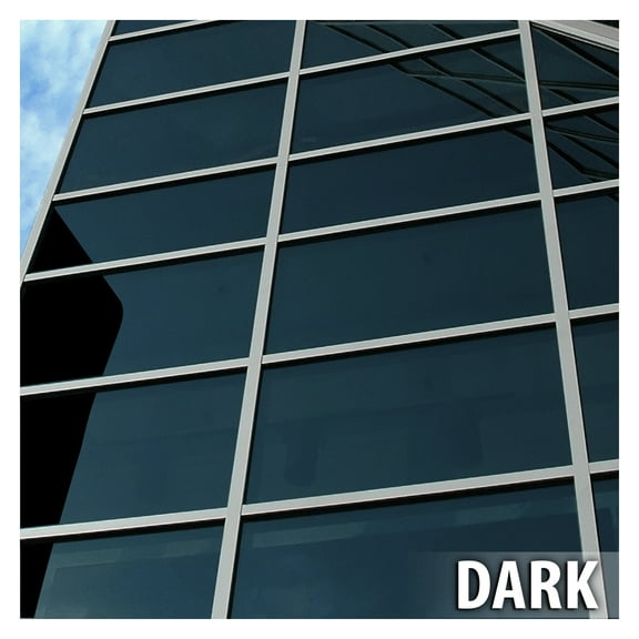BDF EXNA20 Exterior Daytime Privacy and Sun Control Natural 20, Black (Dark) Window Film 24in X 24ft