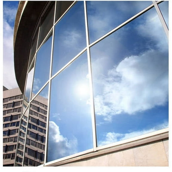 BDF EXS15 Exterior Daytime Privacy and Sun Control Silver 15 (Dark) Window Film 24in X 14ft
