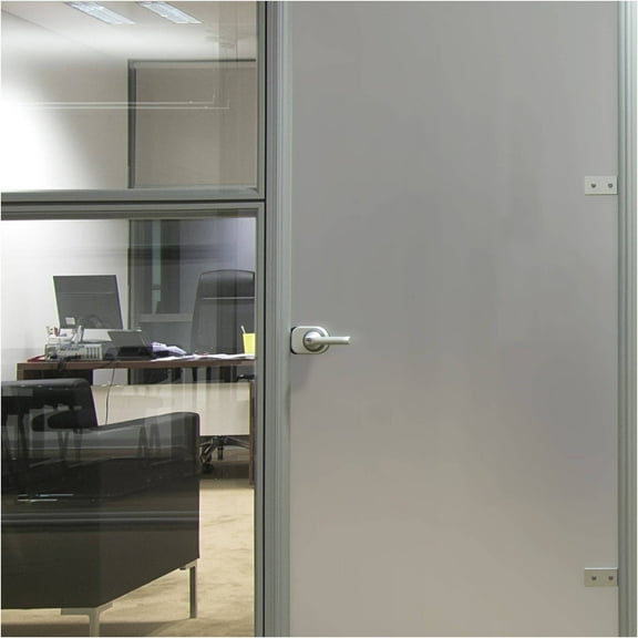 BDF MTSIL Silver Matte Frosted Decorative Window Film 24in X 12ft