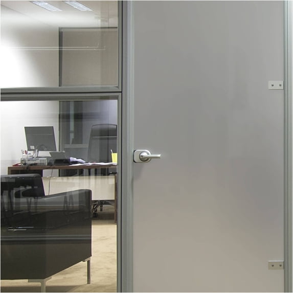 BDF MTSIL Silver Matte Frosted Decorative Window Film 36in X 25ft