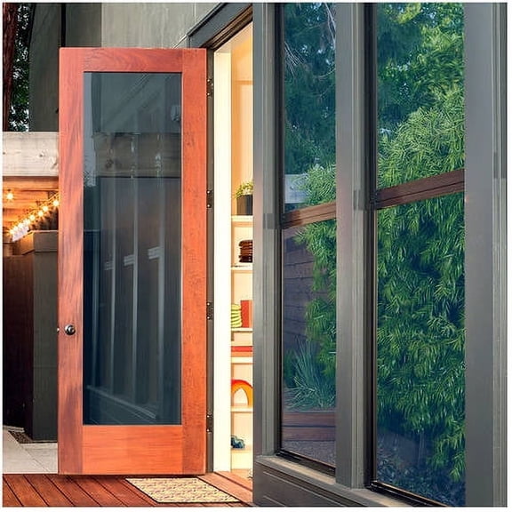 BDF PRBL Premium Color High Heat Control and Daytime Privacy Blue Window Film 36in X 14ft