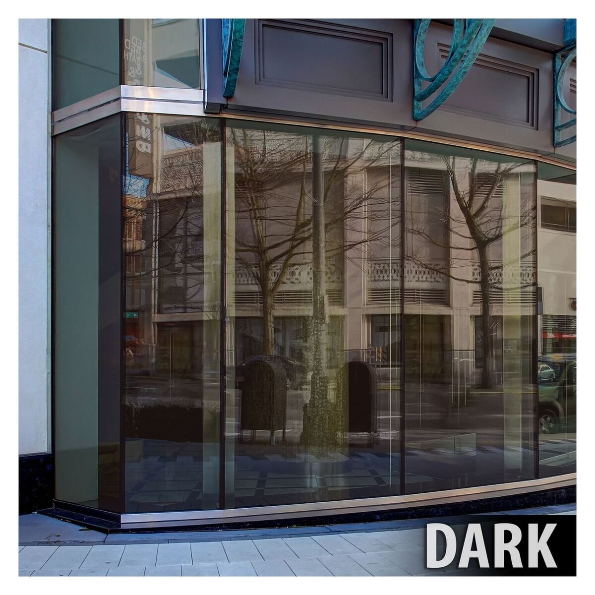 BDF PRBR Premium Color High Heat Control and Daytime Privacy Bronze Window Film 48in X 50ft