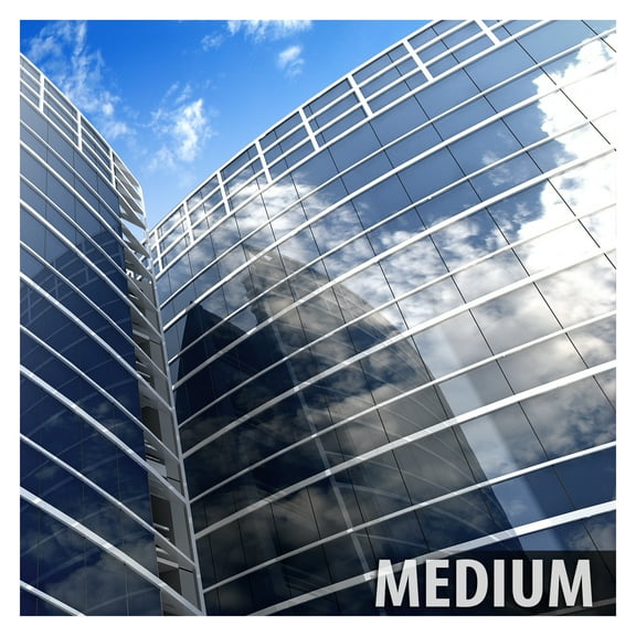 BDF S35 High Heat Rejection Reflective Silver 35 (Medium) Window Film 48in X 24ft