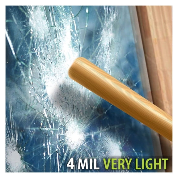 BDF S4MB70 Security and Sun Control 4 Mil Black 70 (Very Light) Window Film 30in X 14ft