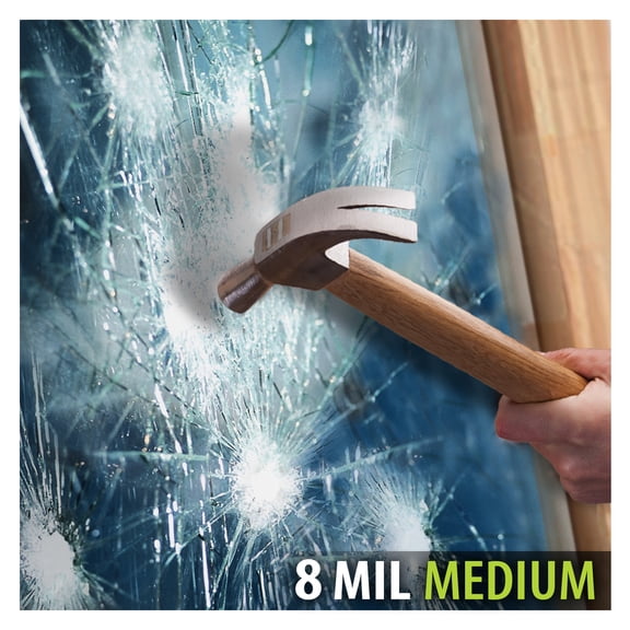 BDF S8MB35 Security and Sun Control 8 Mil Black 35 (Medium) Window Film 48in X 24ft
